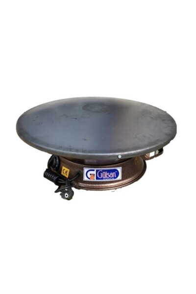 gülsan Kara Sac Elektrikli Termostatlı Gözleme Sacı Katmer Sacı Yufka Sacı 1....