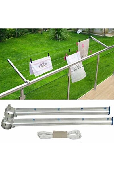 Toptancı Kapında شماعة غسيل مستديرة للشرفة من Özdemak