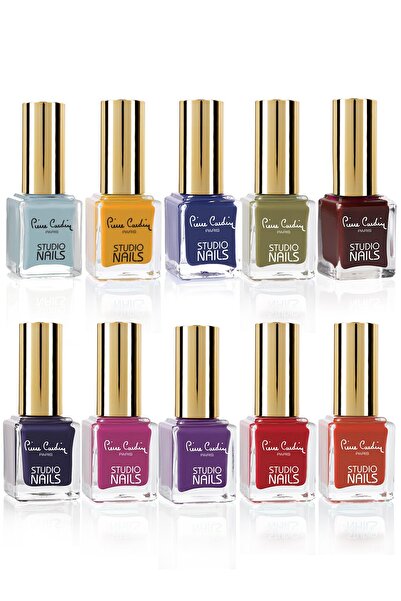 Pierre Cardin En beğenilen renkler Oje seti 10'lu-041