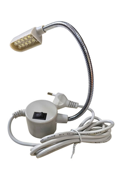 Genel Markalar Spiral Dikiş Makinası Lambası Mıknatıslı 10 Ledli