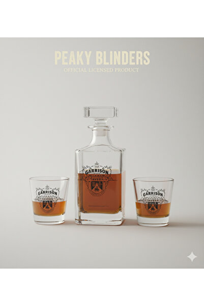 ABYstyle Garrison Decanter Set- PEAKY BLINDERS Viski Seti GLS0004