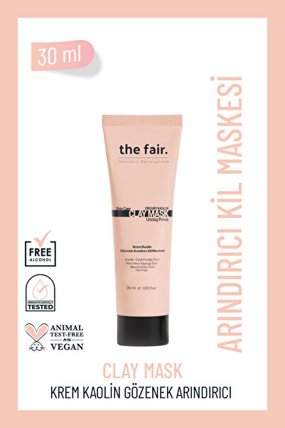 the fair. Siyah Nokta Karşıtı Kaolin Gözenek Temizleyen Karma Ve Yağlı Cilt T...