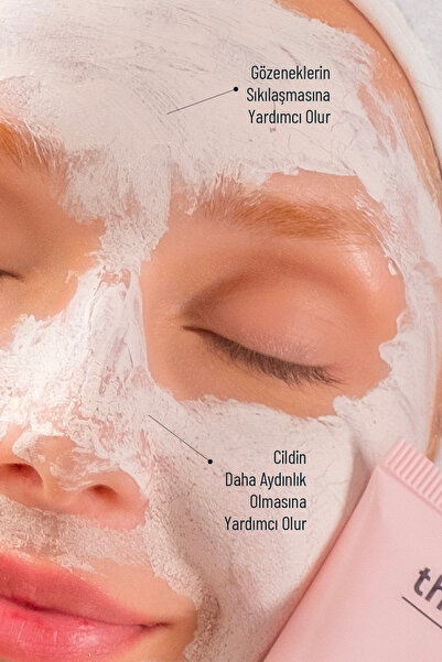 the fair. Creamy Kaolin Yağlı ve Karma Ciltler için Gözenek Temizleyici Siyah Nokta Karşıtı Kil Maskesi 100 ml