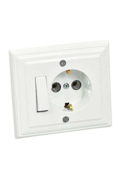 Günsan Anahtarlı Topraklı Priz