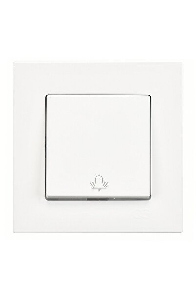 Günsan Eqona Beyaz Zil Butonu