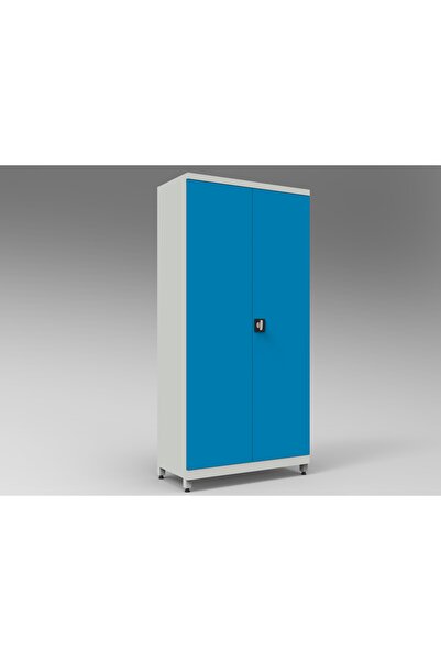 IŞIN ÇELİK EŞYA 4 RAFLI - 2 ÇEKMECELİ MALZEME DOLABI