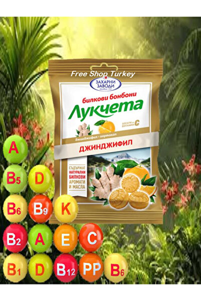 Zaharni Zavodi Lukçeta Şekeri Zencefil 75 Gr