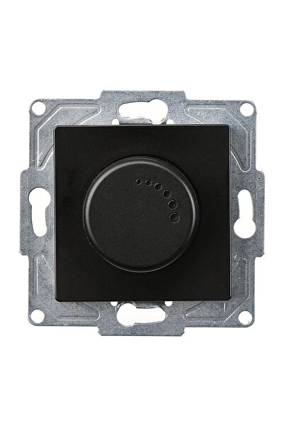 Günsan Eqona Metalik Siyah Dimmer 1000VA Mekanizma