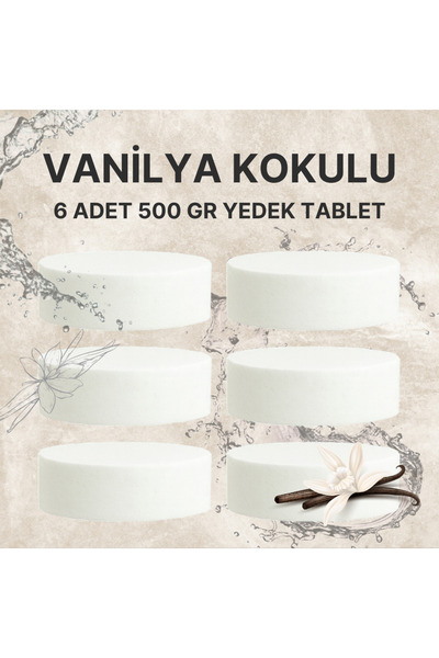 Saban 3 Adet 2x500Gr - VANİLYA - Nem Alıcı Rutubet Giderici Yedek Tablet