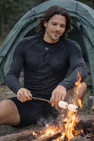 MioFit Мъжка спортна тениска с дълъг ръкав