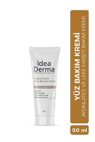 İdea Derma İdea Derma Aydınlatıcı ve Leke Karşıtı Bakım Kremi 50 ml