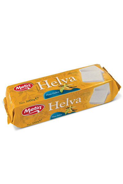 Metin Helva Sade Tahin Blok 3000 Gr