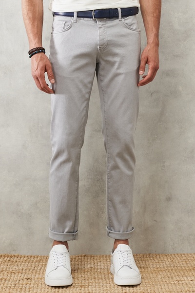 ALTINYILDIZ CLASSICS Pantaloni gri pentru bărbați, care nu se amestecă, se în...