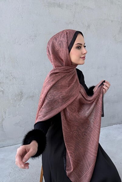 Byedauzunlar Şal de mătase indiană autentică Black&Tile Asu