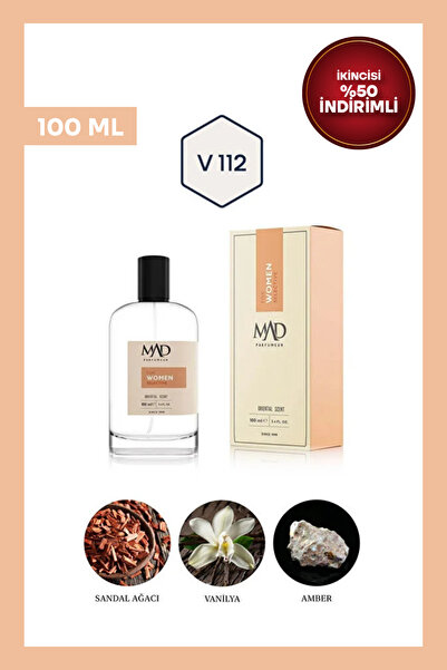 Mad Parfüm Mad V112 Selective 100 ml Kadın Parfüm | Oryantal - Fresh Notalar