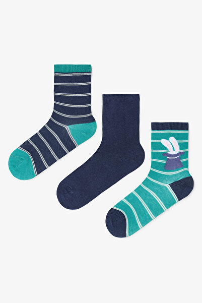 Penti Момчешки чорапи с магически райета, 3 чифта