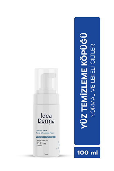 İdea Derma İdea Derma Glikolik Asit Yüz Yıkama Köpüğü 100 ml