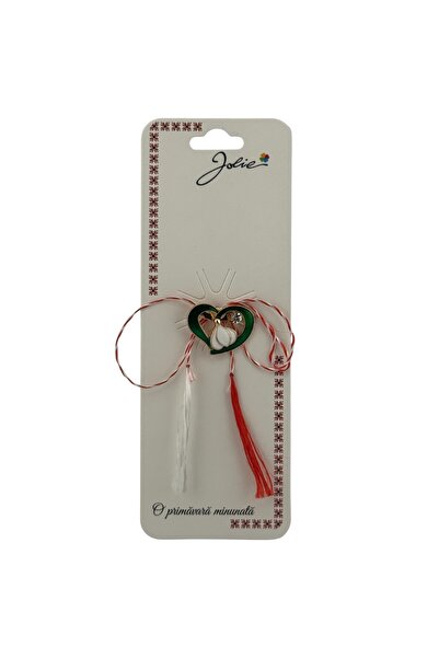 Flippy Martisor Spring Brooch, Metal Material, Cardboard and Opp Packaging