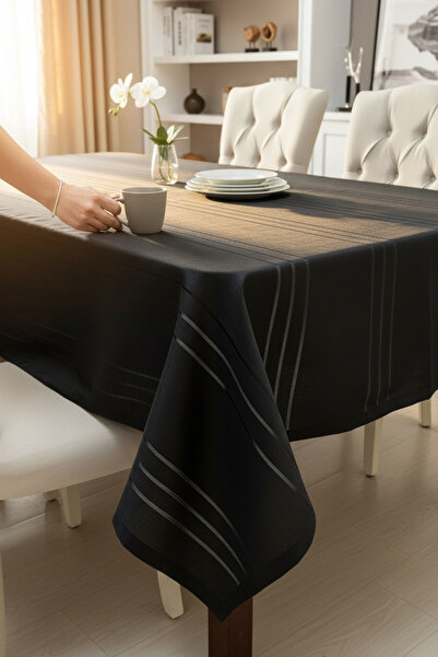 Pimula home Dertsiz Tablecloth 160X220 cm – Washable, Easy to Clean Tableclot...
