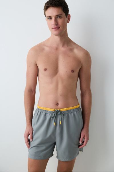 Penti Silver Zebra Men's Shorts Swimsuit