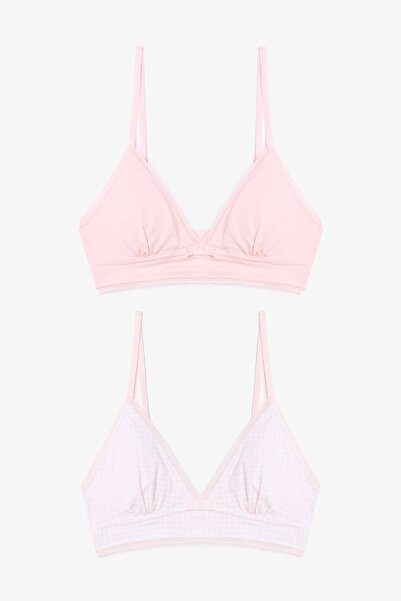 Penti My First Bra Gingham Çok Renkli 2li Sütyen