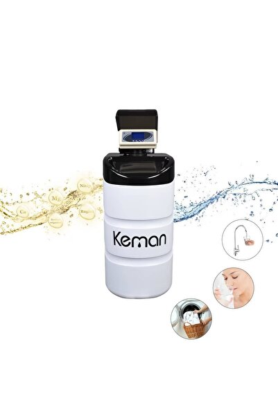 KEMAN TKS 15 L Water Softener, 1-3 persons, volumetric, whole-house anti-scal...