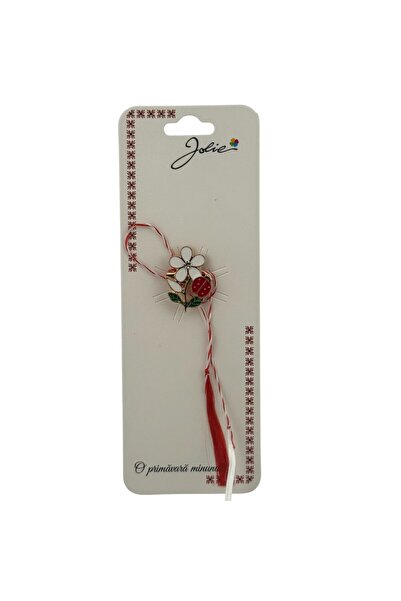 Flippy Martisor Spring Brooch, Metal Material, Cardboard and Opp Packaging, B...