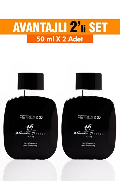 Alberto Taccini 2'Li Set Alberto Taccini Petrichor Kadın Parfüm 50 ml