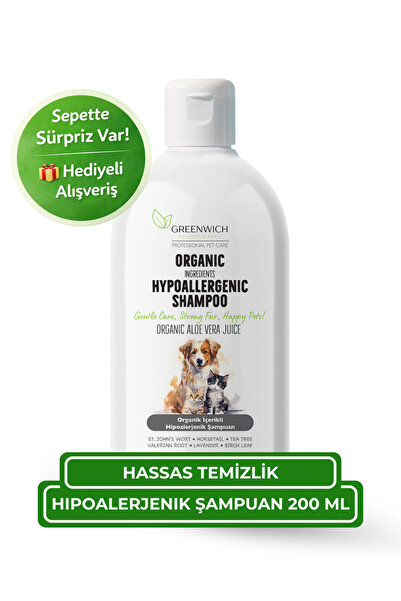 Greenwich Zero Point of Beauty Hipoalerjenik Şampuan 200 ml | Tüy Dökülme Kar...