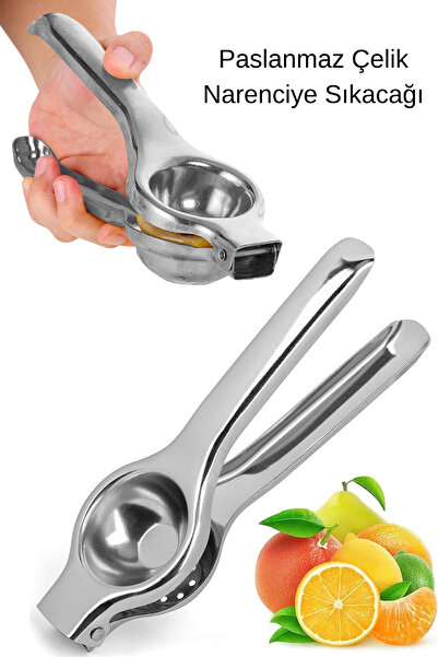 Privo Paslanmaz Çelik Limon Sıkacağı | Büyük Boy Metal Narenciye Presi | Limo...