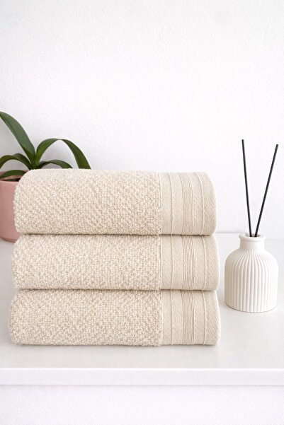 towboo Eco-Friendly 3-Pack 50X80 Cotton Hand and Face Towels
