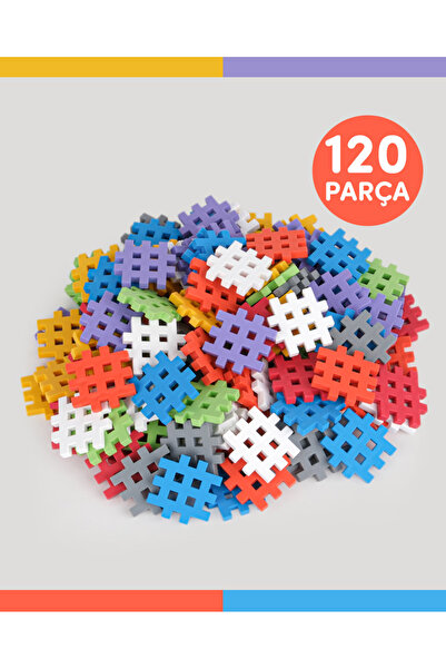 lets be child مكعبات فليكسي بلوكس التعليمية الذكية الناعمة 120 قطعة