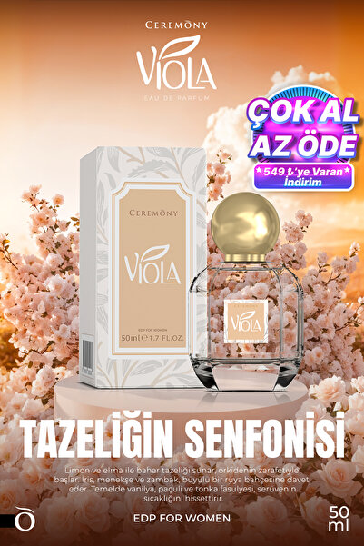 Ceremony Viola 50 ml Edp Kadın Parfüm
