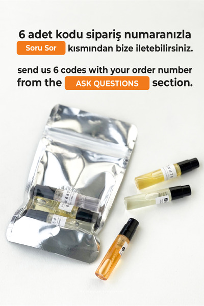 HARMAN FRAGRANCES 6’lı Deneme Parfüm Seti - ÖNCE DENE SETİ ( 6 ADET X 3ML ) K...