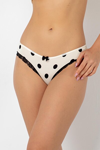Miorre Stylish Lace Polka Dot - Comfortable Women's Panties