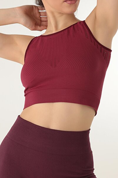 Miorre Мереживне безшовне спортивне бюст'є на товстих бретелях