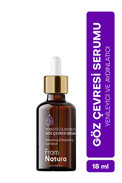 From Natura Yenileyici Ve Aydınlatıcı Göz Çevresi Serumu 18 ml