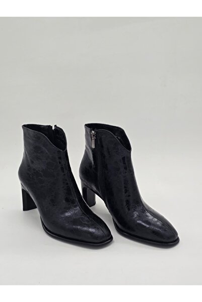 Luvesta Shoes Thin Heeled Boots Black