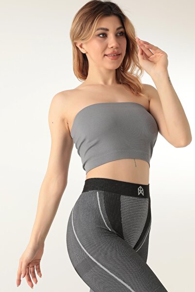 Doremi Безшовне приталене спортивне бюст'є без бретелей