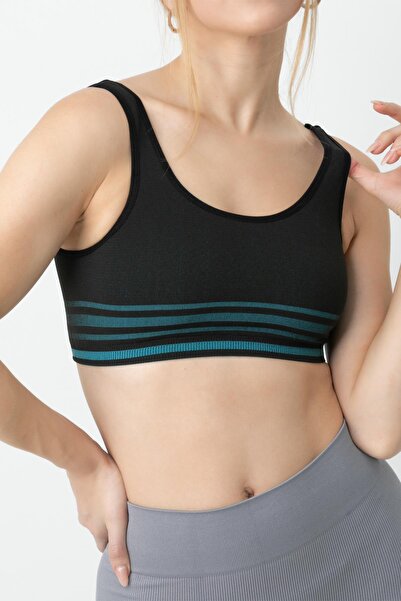 GIGOTTO Μπουστάκι χωρίς ραφή ριγέ-011