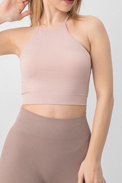 Doremi Безшовний трикотажний бюстгальтер з відкритими плечима