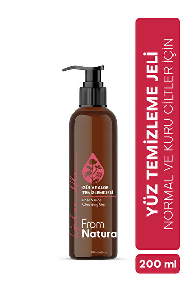 From Natura Gül Aloe Temizleme Jeli 200 ml