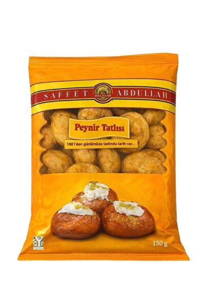 Saffet Abdullah Peynir Tatlısı 150 gr x 4 Paket