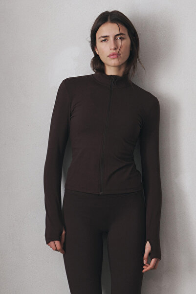 H&M Fermuarlı Spor Ceketi SoftMove™