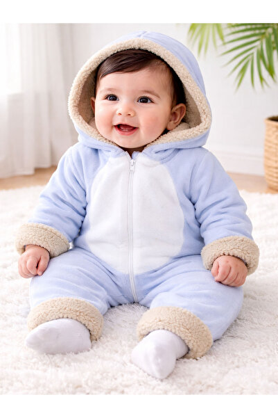 Nehad Bebe ERKEK BEBEK WELSOFT TULUM KAPÜŞONLU