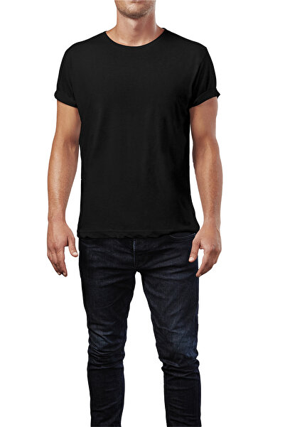 Doremi Tricou cu mânecă scurtă pentru bărbați din bumbac pieptănat