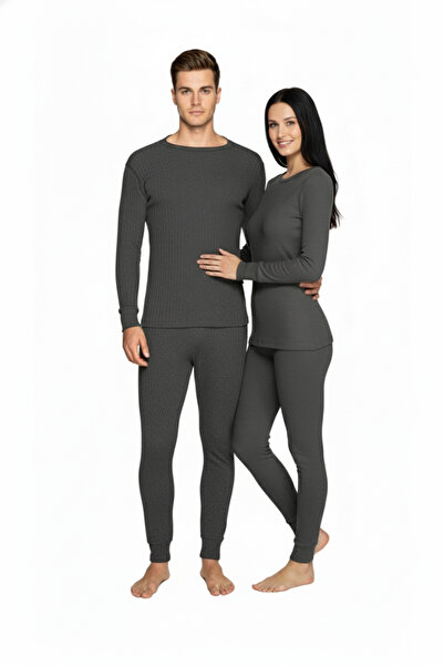 THERMOFORM Set de lenjerie termică unisex Antracit Artica