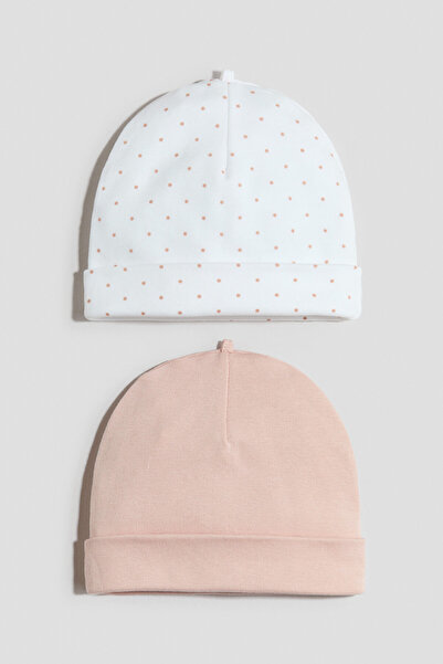 H&M 2'li Pamuklu Bere