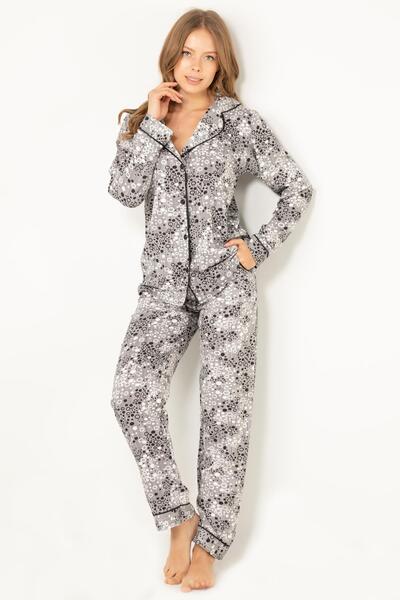 Doremi Set pijama moale din viscoză naturală 