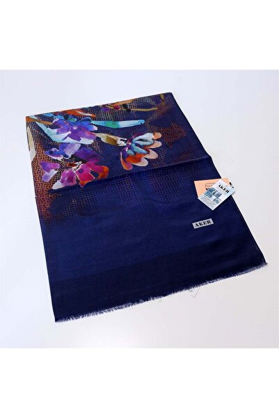 Aker Yaz Serinliği Koton Şal - Desenli - 7848777-421